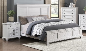 Homelegance Mackinac White Queen Bed