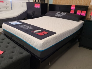 BedTech CopperLux 14-Inch Gel-Infused Memory Foam Cal King Mattress