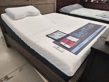 BedTech CopperLux 14-Inch Gel-Infused Memory Foam Split-Head King Mattress