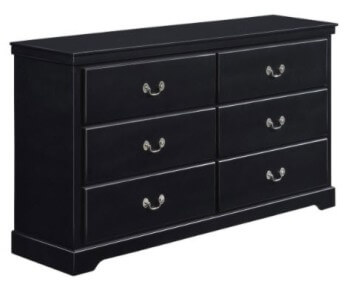 Homelegance Seabright Black 6-Drawer Dresser