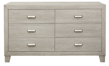 Homelegance Quinby Natural Finish Wood-Look 6-Drawer Dresser