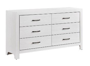 Homelegance Corbin White Wood-Look Dresser