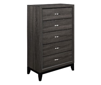 Homelegance Davi Grey 5-Drawer Chest