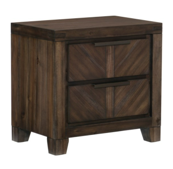 Homelegance Parnell Rustic Cherry Nightstand