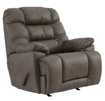 Ashley Reuben Smoke Leather Big Man Recliner