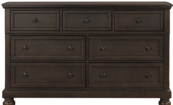 Homelegance Begonia Charcoal 7-Drawer Dresser