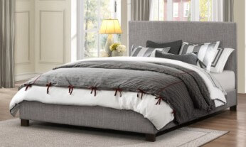 Homelegance Chasin Grey Queen Platform Bed