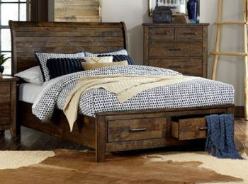 Homelegance Jerrick Queen Storage Bed (blemished)