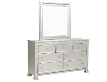 Homelegance Bevelle 7-Drawer Dresser with Mirror