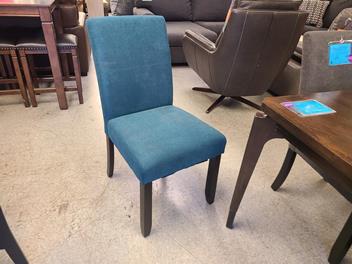 Handy Living Ayden Teal Fabric Side Chairs (set of 2)