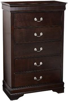 Coaster Louis Philippe Cappuccino Finish 5-Drawer Chest