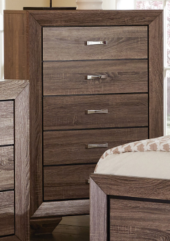 Coaster Kauffman Washed Taupe Wood-Look Chest