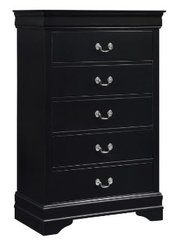 Homelegance Mayville Black 5-Drawer Chest