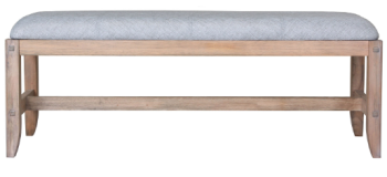 Coaster White Washed Bench