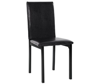 Homelegance Tempe Dark Brown Faux Leather Dining Chairs (set of 2)