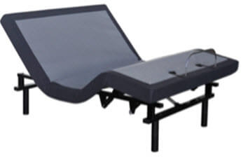 BedTech Platinum Bluetooth Adjustable Split-Head King Bed Frame with Wireless Remote