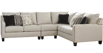 Ashley Hallenberg Light Beige 3-Piece Sectional