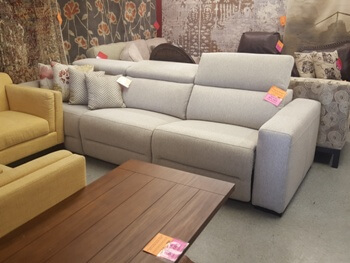 Jason Furniture Pocono Beige Fabric Power Reclining 3-Piece Sofa