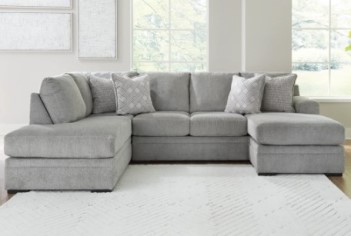 Ashley Cashmere 2-Piece Sectional with Right-Hand Chaise