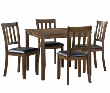 Homelegance Faust Dining Set with 4 Chairs