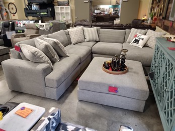 Ashley Avalon 5-Piece Sectional with Right-Hand Chaise