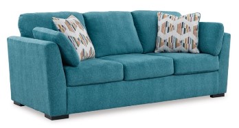 Ashley Kennewick Teal Sofa