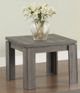 Coaster Weathered Grey End Table