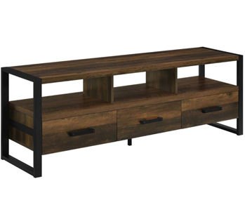 Coaster 60-Inch Dark Pine Finish TV Stand
