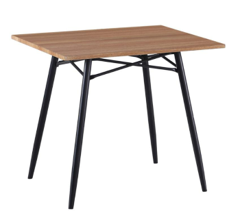 Coaster Light Brown & Black End Table