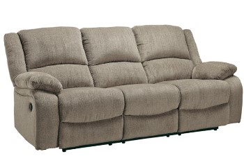 Ashley Drayson Pewter Reclining Sofa