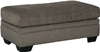Ashley Dunlop Slate Ottoman
