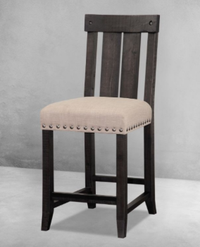 Modus Yosemite 24-Inch Wood Back Counter-Height Barstool
