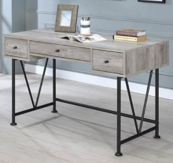 Coaster Analiese Grey Driftwood Desk (blemish)