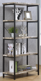 Coaster Skelton Salvaged Cabin Bookcase