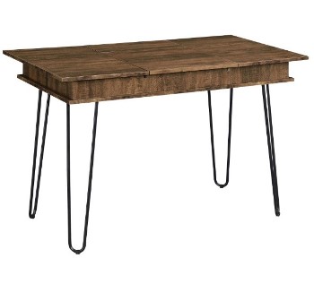 Coaster Rustic Amber Finish Desk