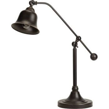 Coaster Sculpted Bronze Arm Table Lamp