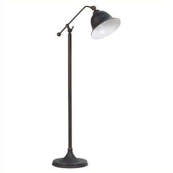 Coaster Sculpted Bronze Arm Floor Lamp