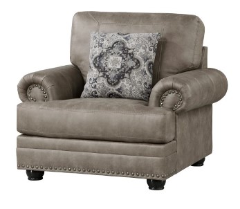 Homelegance Franklin Mushroom Microsuede Chair