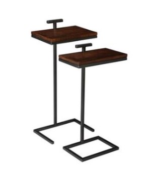 Coaster Rich Brown Nesting Snack Tables (set of 2)