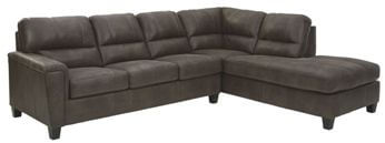 Ashley Northwest Smoke Sectional with Right-Hand Chaise