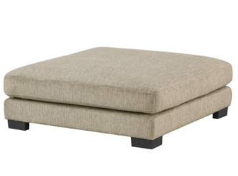 Homelegance Tinley Brown Textured Microfiber Ottoman