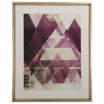 Coaster Purple Mountains Majesty Wall Art