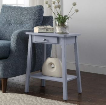 Acme Kaife Grey Accent Table
