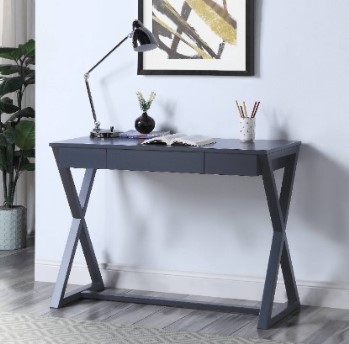 Acme Nano Dark Blue Console Table