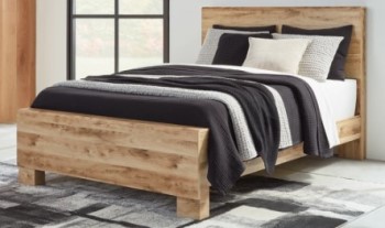 Ashley Hanna Natural Finish King Bed