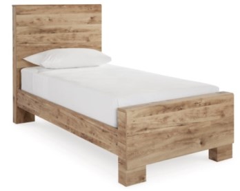 Ashley Hanna Natural Finish Twin Bed