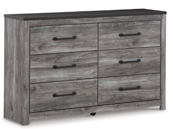 Ashley Bronson Grey Wood-Look Dresser