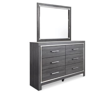 Ashley Lambo 6-Drawer Dresser with Mirror