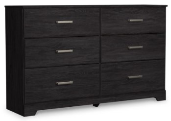 Ashley Blakely Charcoal 6-Drawer Dresser (blemished)