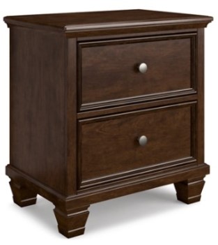 Ashley Darren Brown 2-Drawer Nightstand